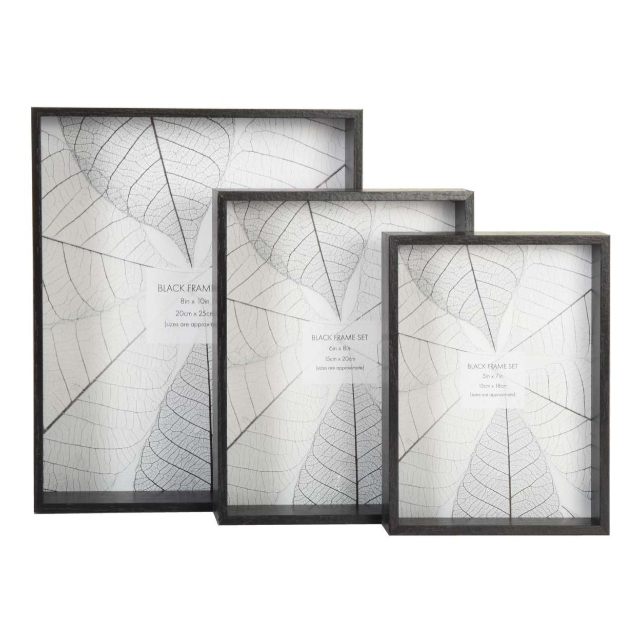 Box Set Frames Black