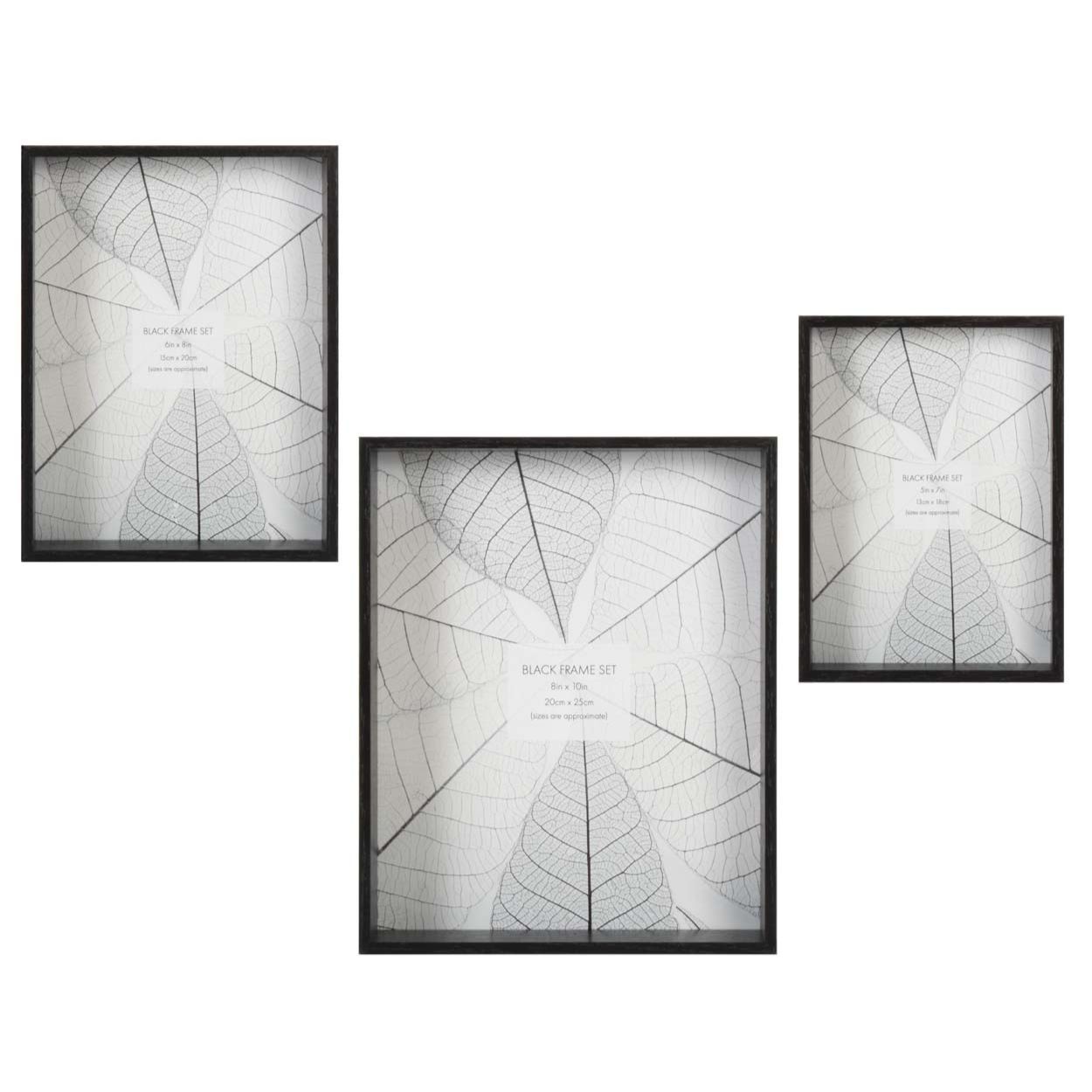 Box Set Frames Black