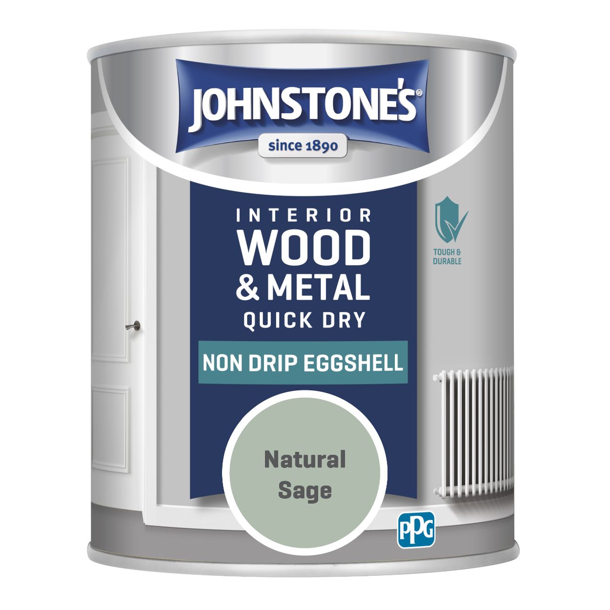 Quick Dry Eggshell Natural Sage 750ml