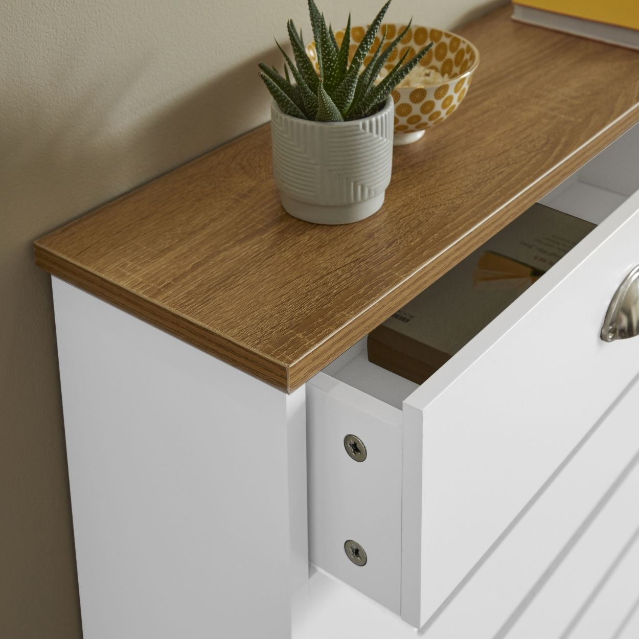 Linwood Large Radiator Cover White FSC