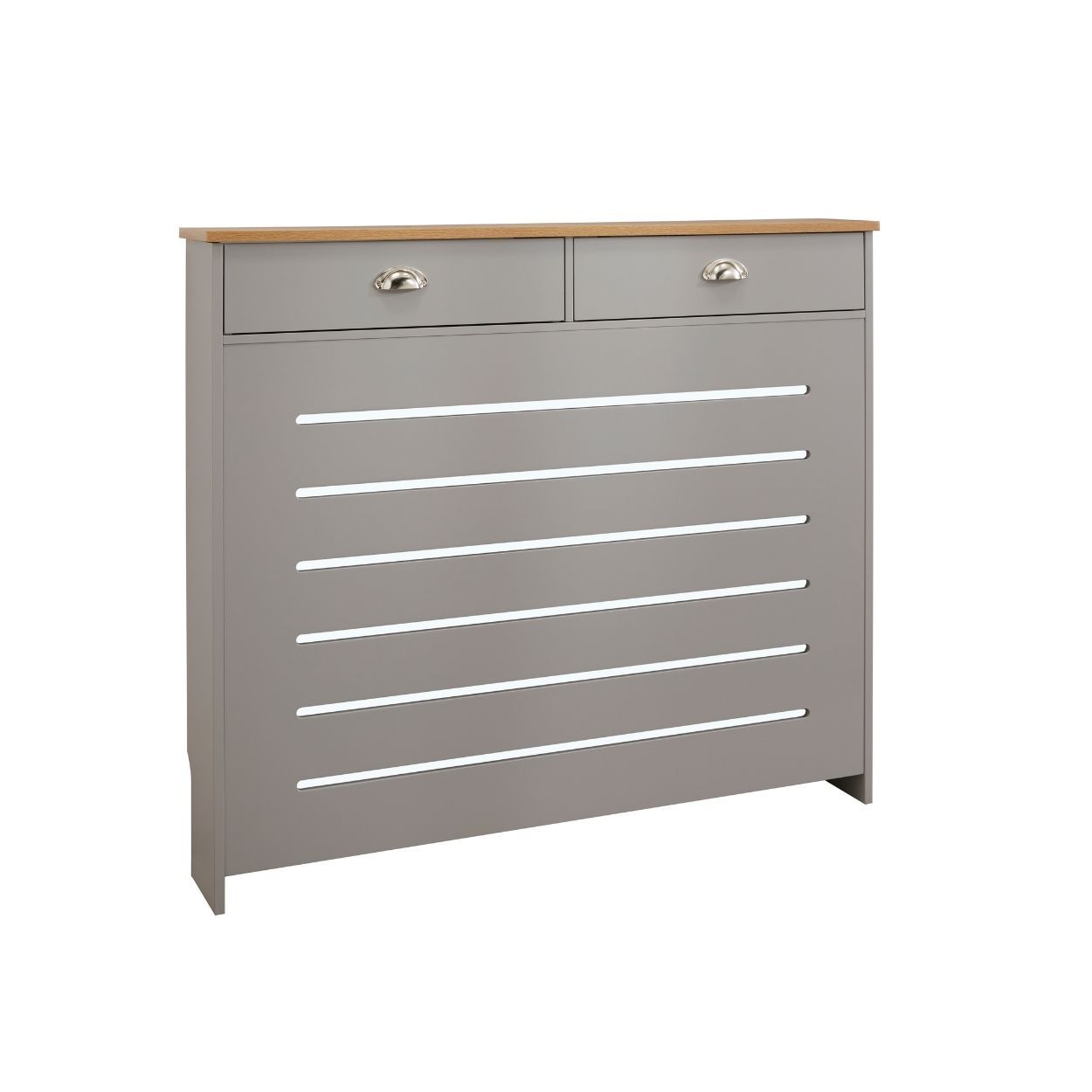 Linwood Medium Radiator Cover Grey FSC
