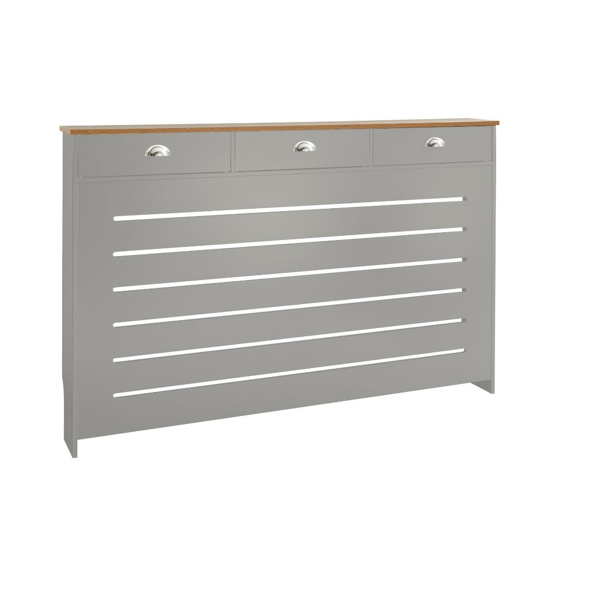 Linwood Large Radiator Cover Grey FSC