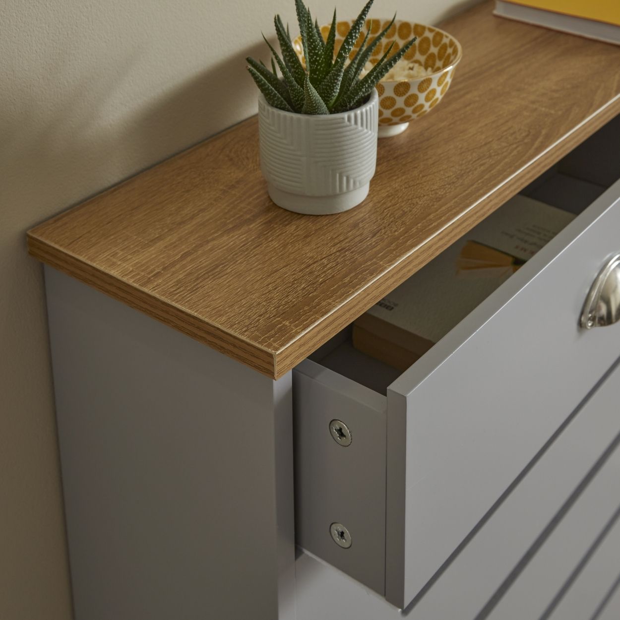 Linwood Large Radiator Cover Grey FSC