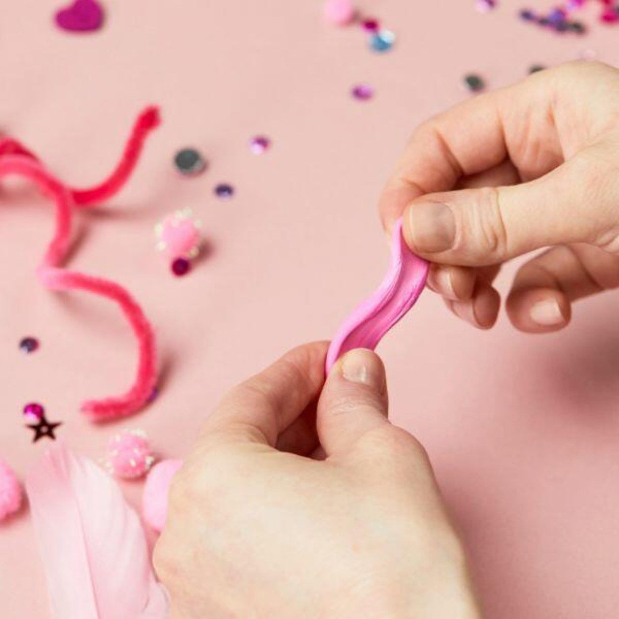 Blue Tack Pink