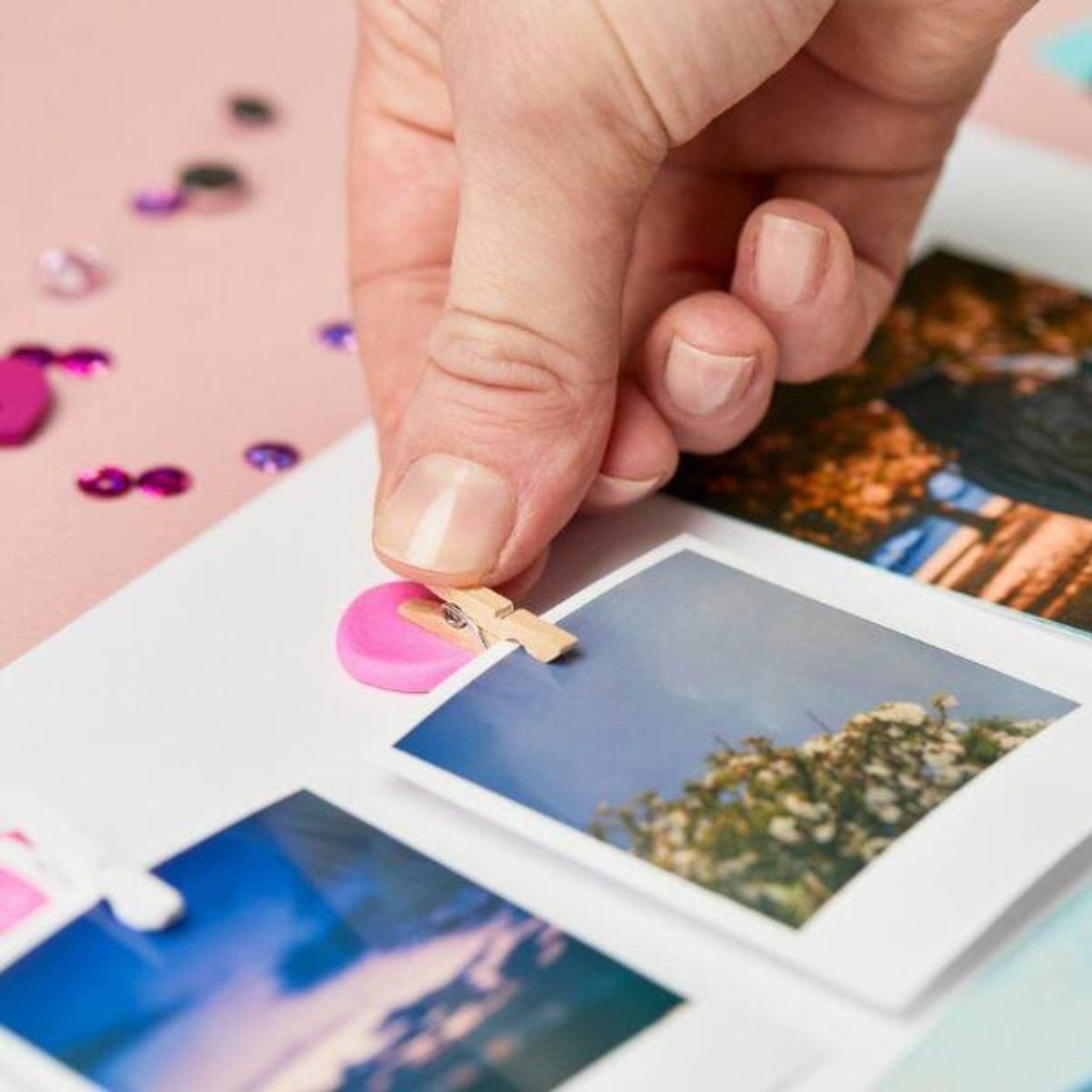 Blue Tack Pink