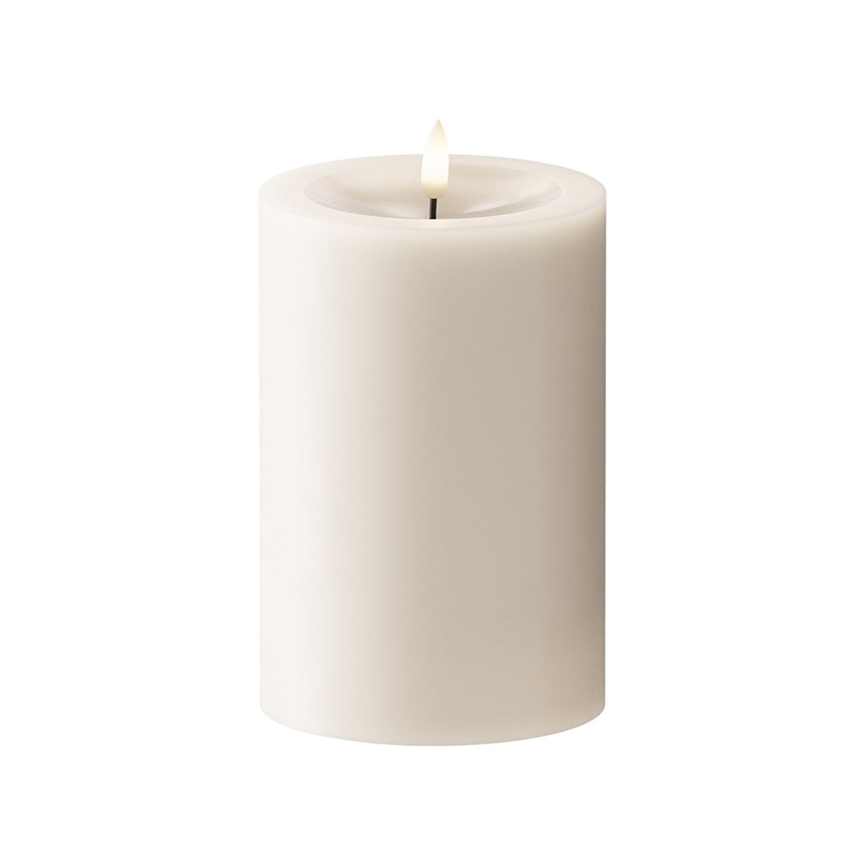Ivory Pillar Candle 10x15cm