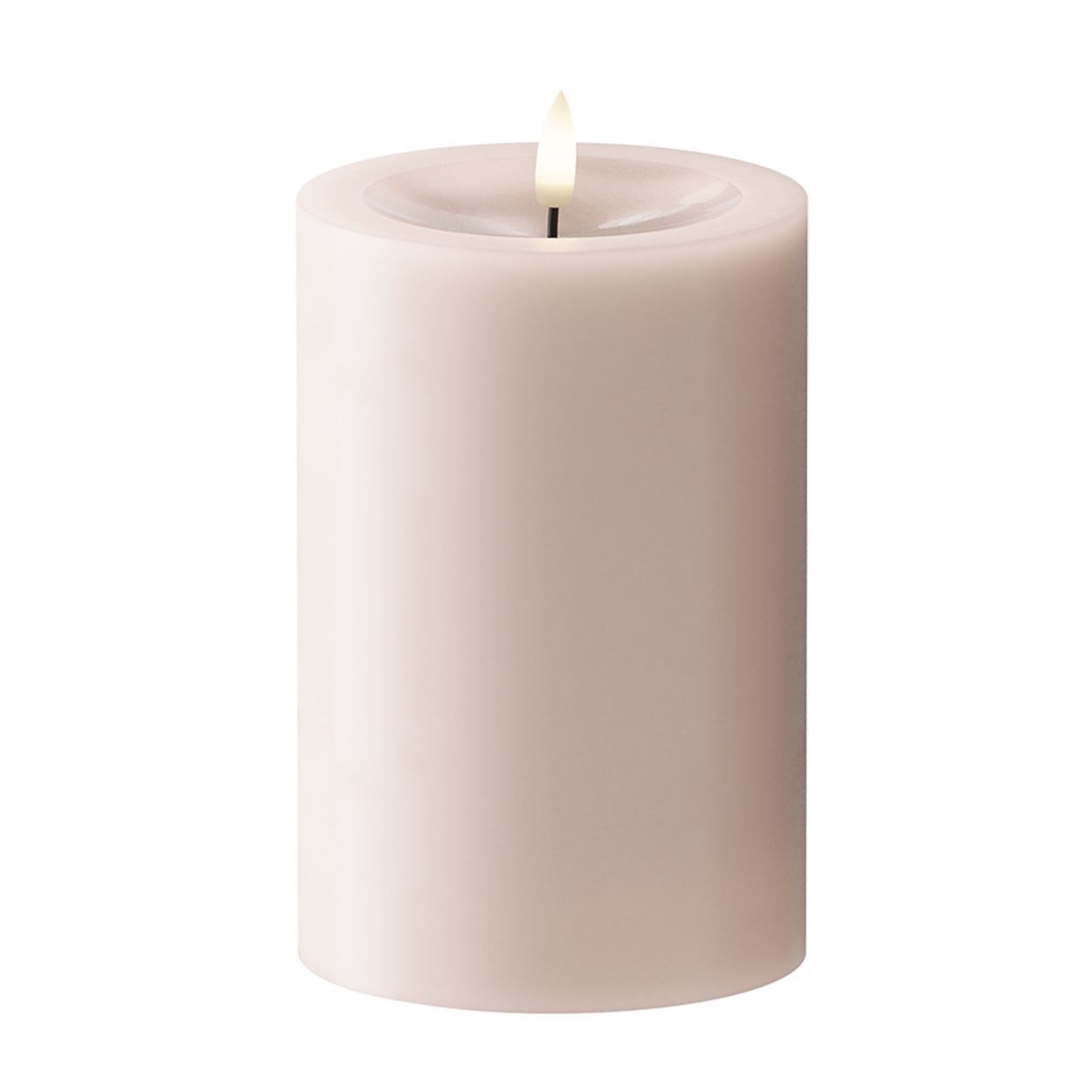 Rose Pillar Candle 10x15cm
