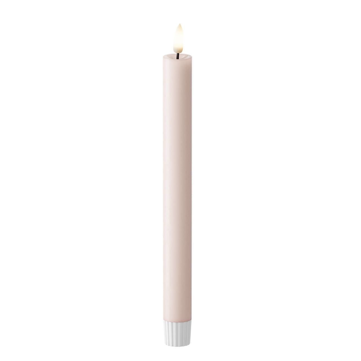 Rose Taper Candle 2.2x24cm 2p