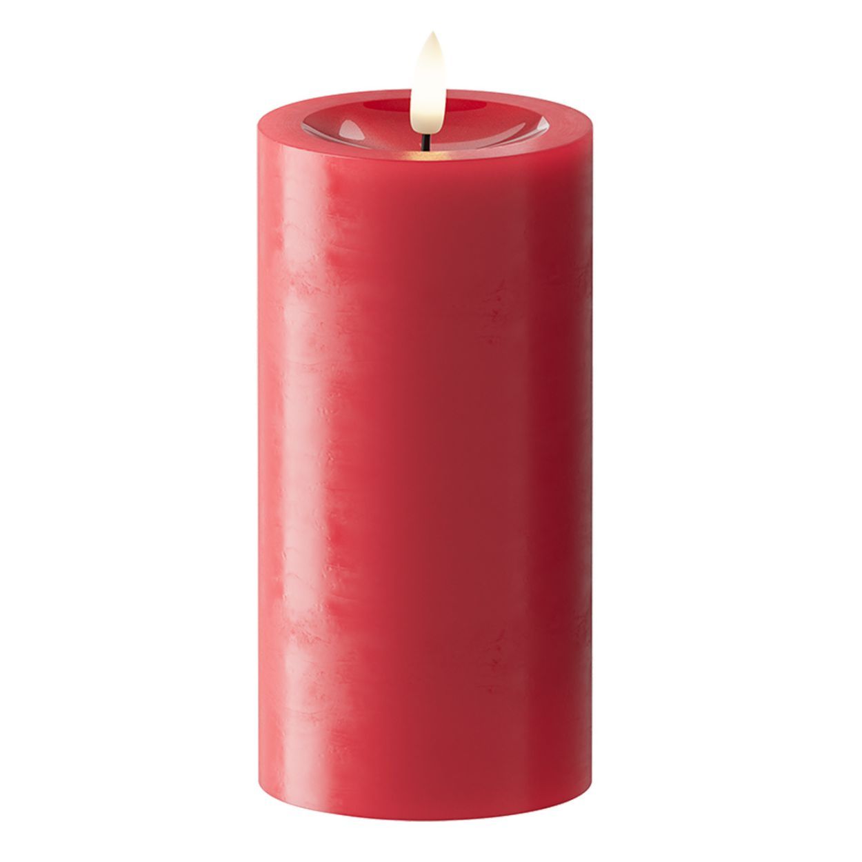 Bordeaux Pillar Candle 7.5x15