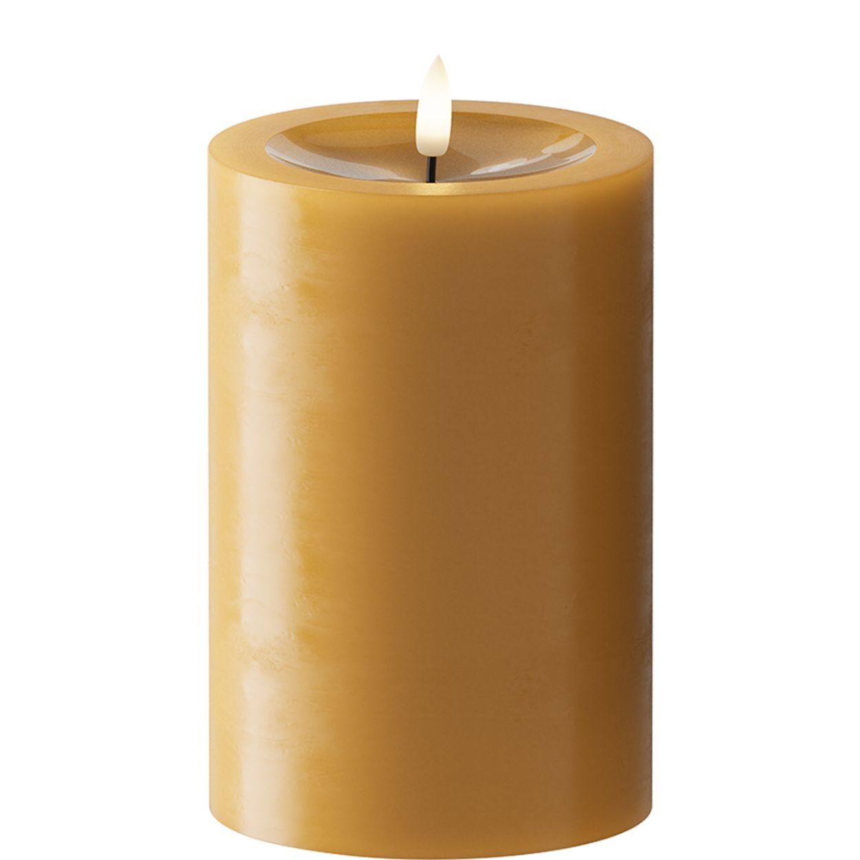 Orchre Pillar Candle 10x15cm