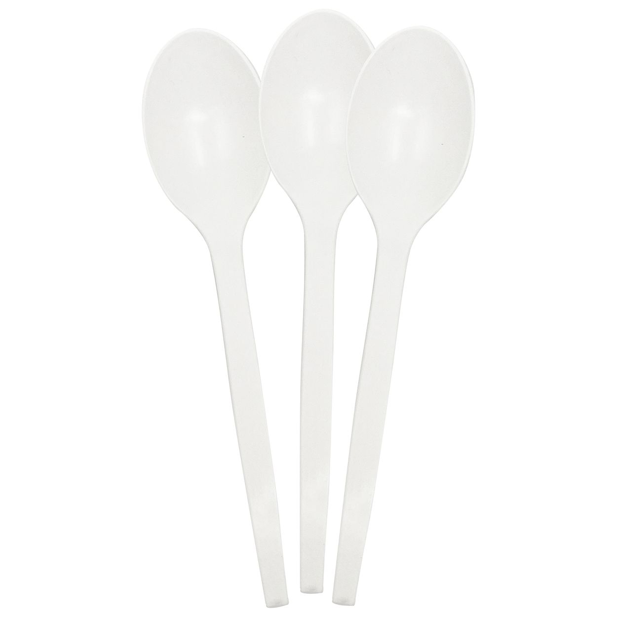 Reusable Spoons White 10 Pack