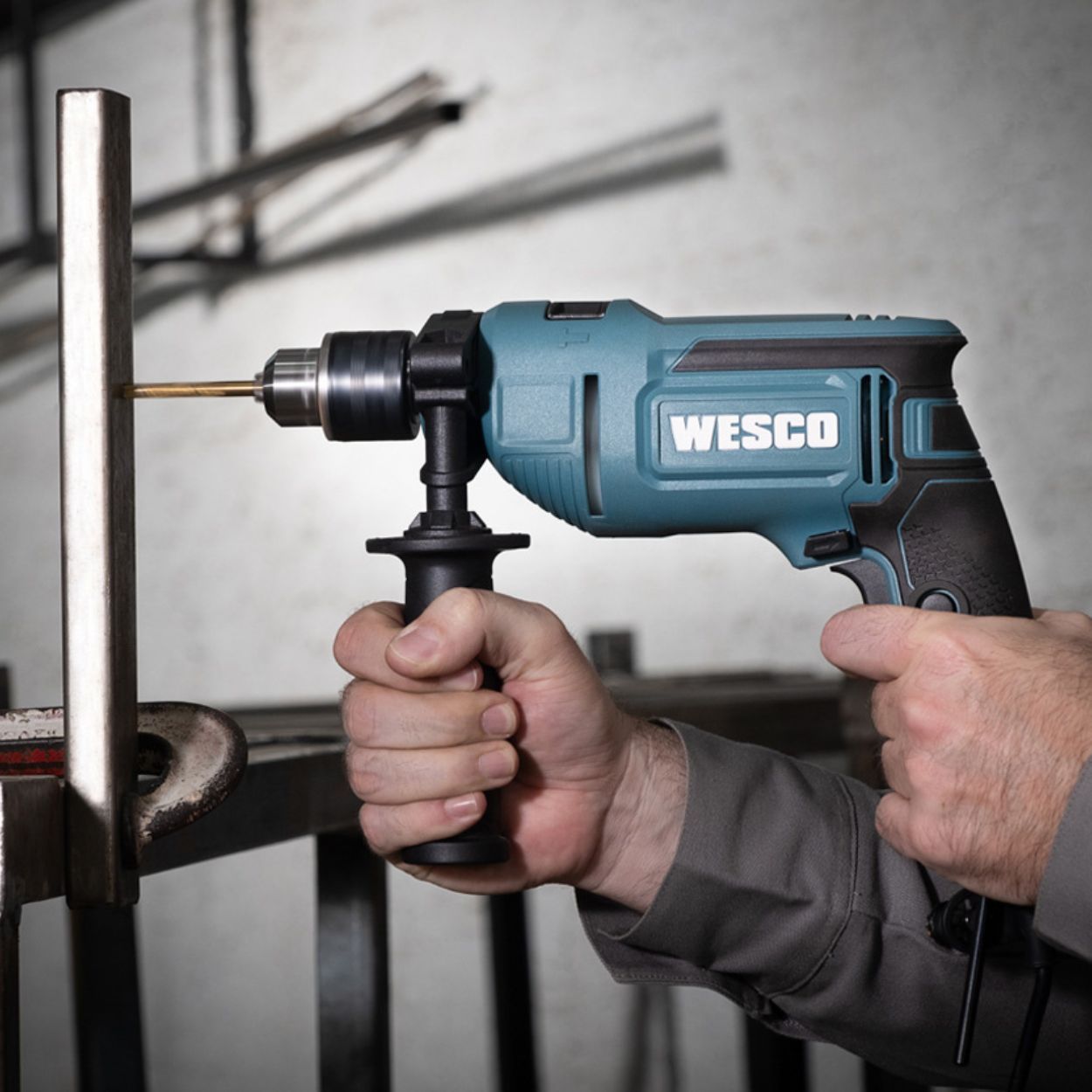 WESCO 800W 30mm Impact Drill