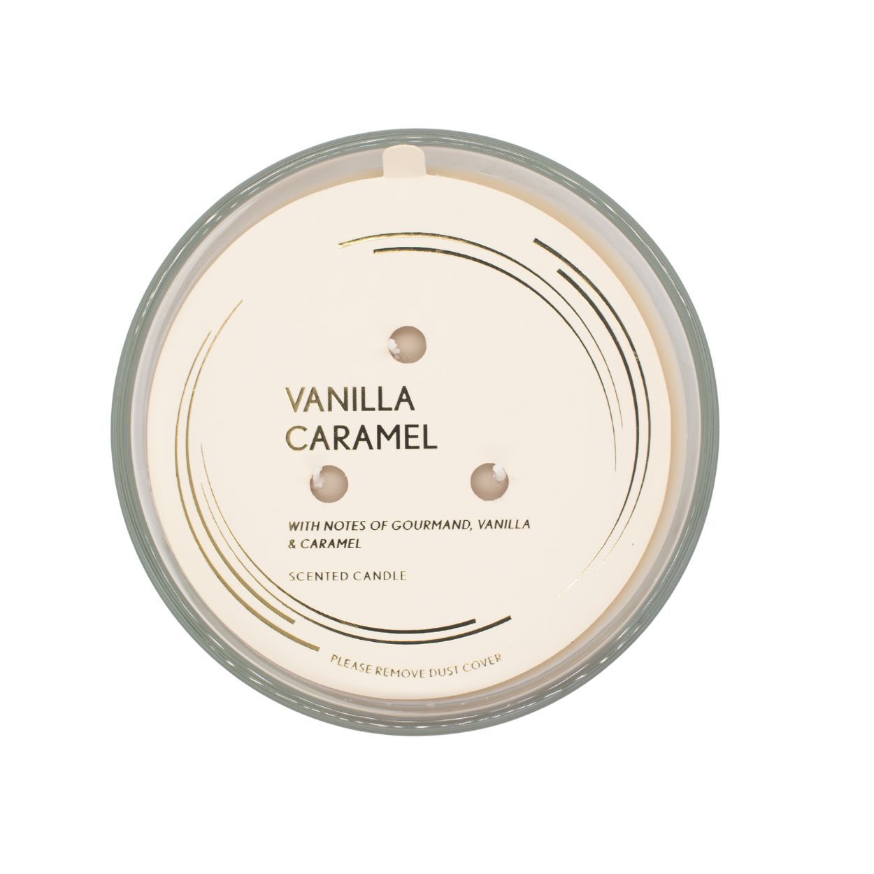 Large Tapered Candle Vanilla Cream