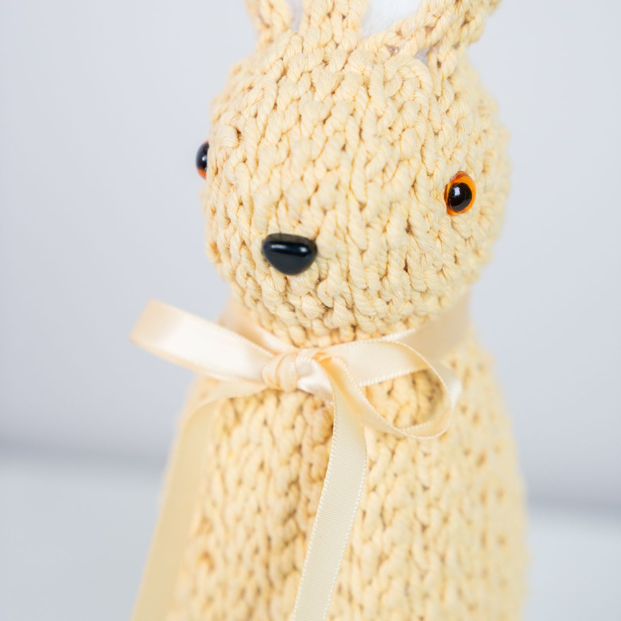 Standing Rabbit Yellow 29cm