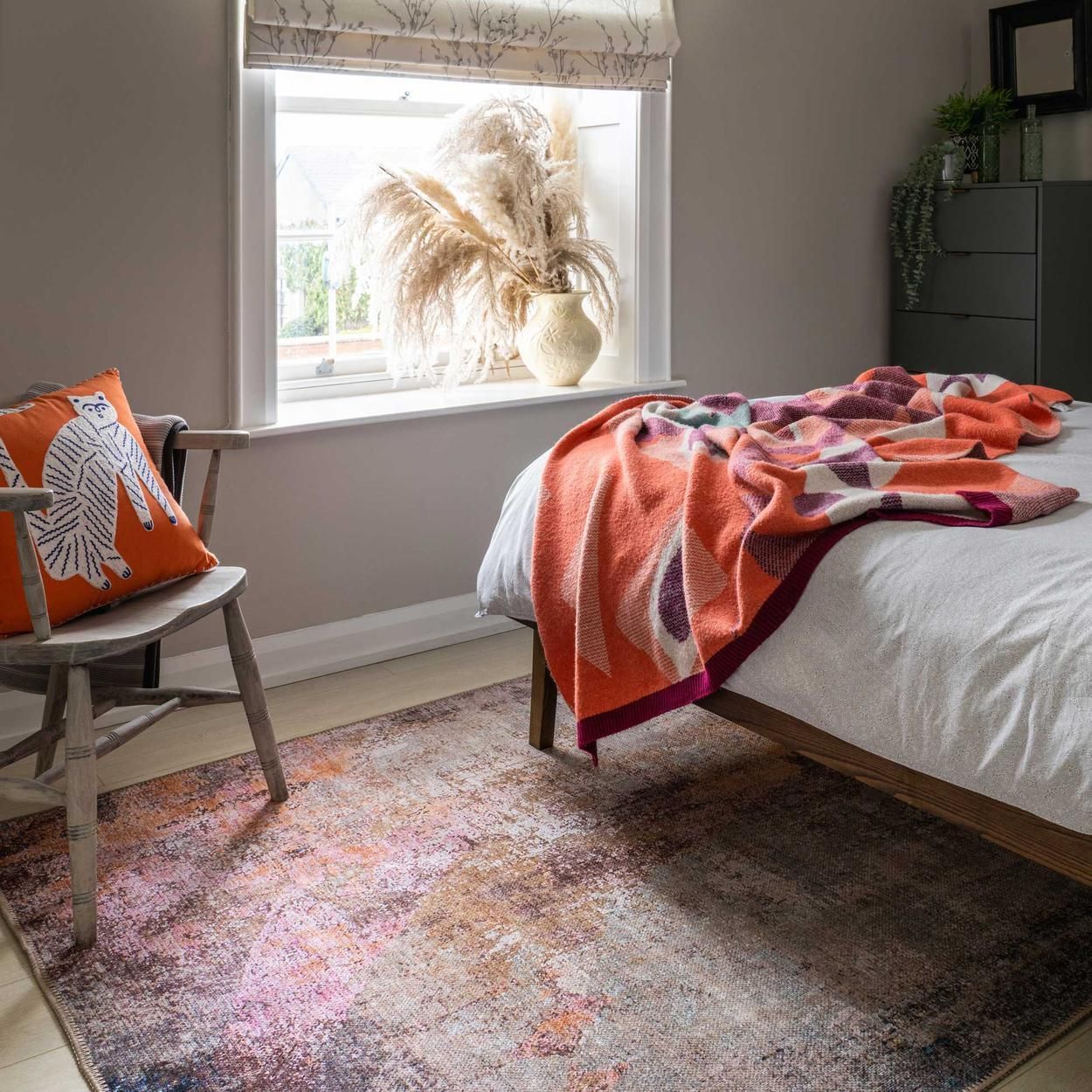 Flatwoven Washable Carrie Multi Rug - 60cm x 110cm