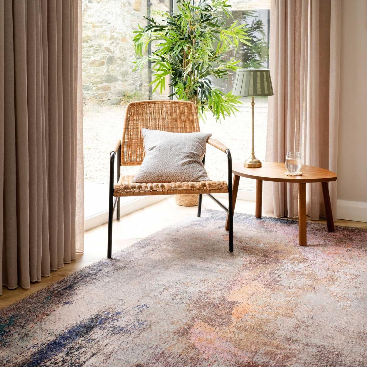 Flatwoven Washable Carrie Multi Rug - 280cm x 380cm