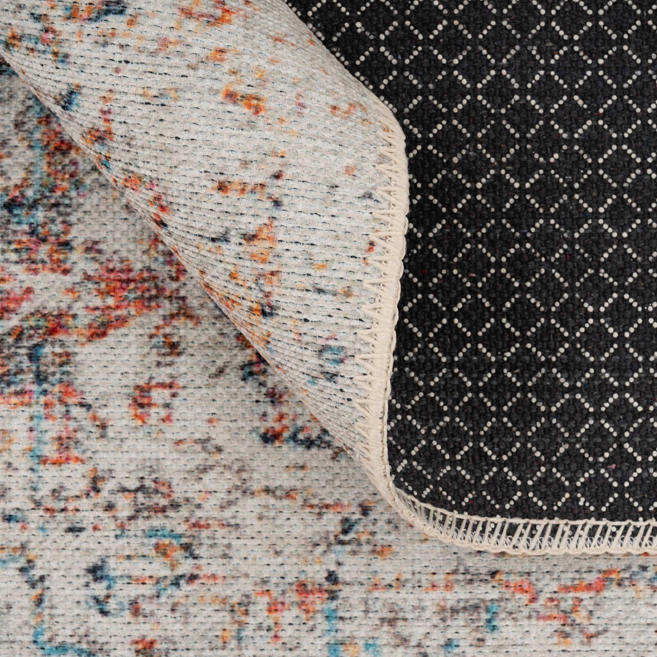 Flatwoven Washable Cecilia Beige Rug - 120cm x 170cm