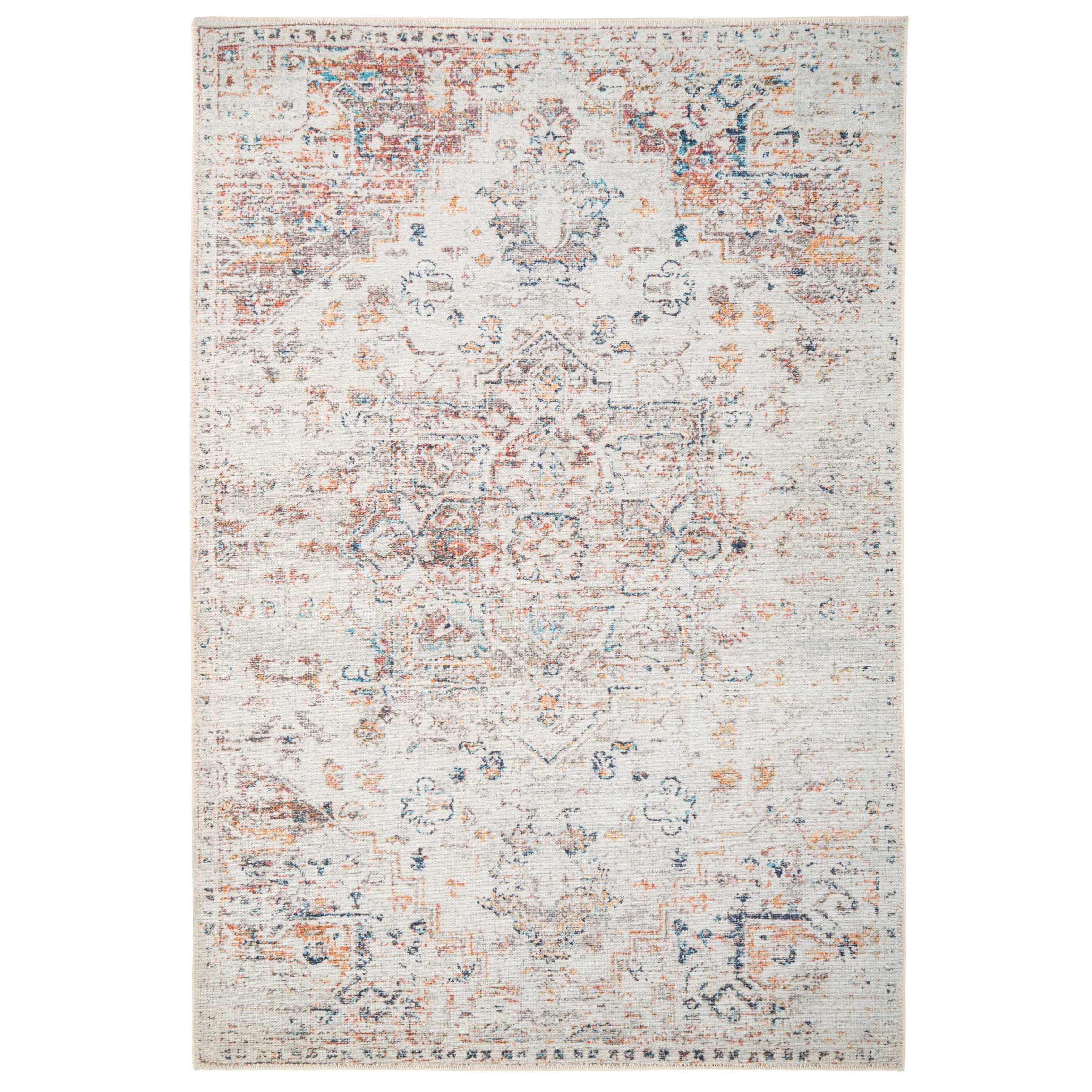 Flatwoven Washable Cecilia Beige Rug - 200cm x 290cm