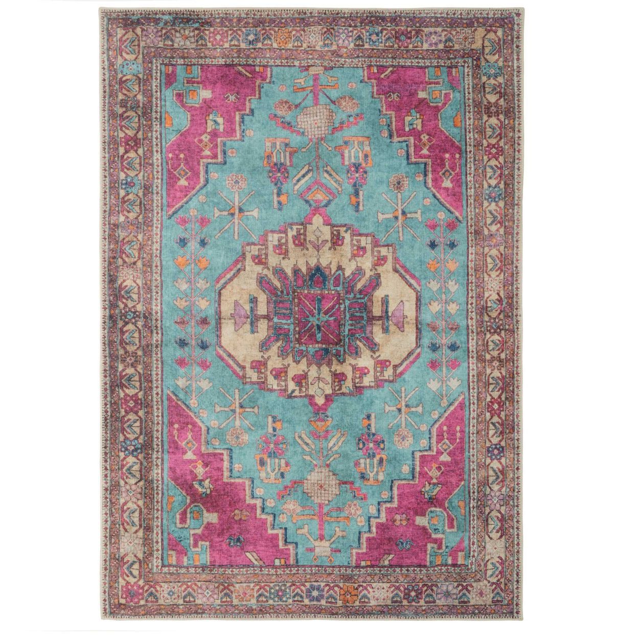 Flatwoven Washable Clarissa Multi Rug - 160cm x 230cm