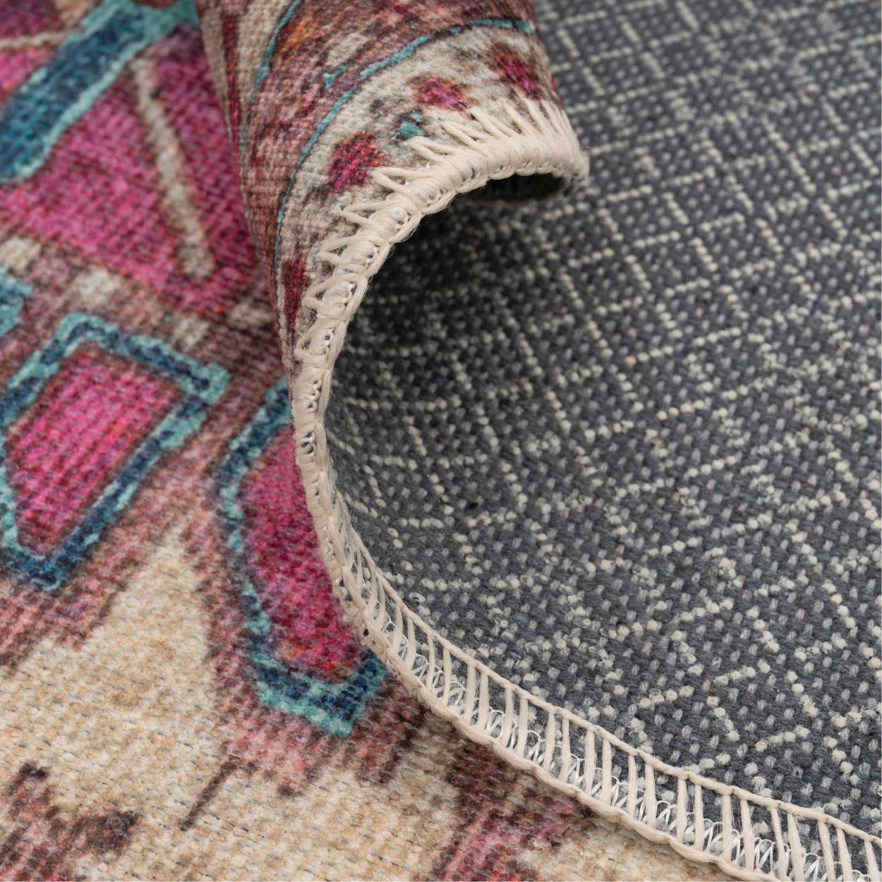 Flatwoven Washable Clarissa Multi Rug - 160cm x 230cm