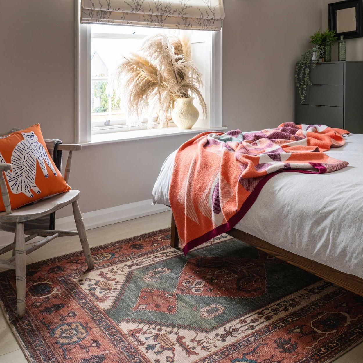 Flatwoven Washable Faro Terra Rug - 120cm x 170cm