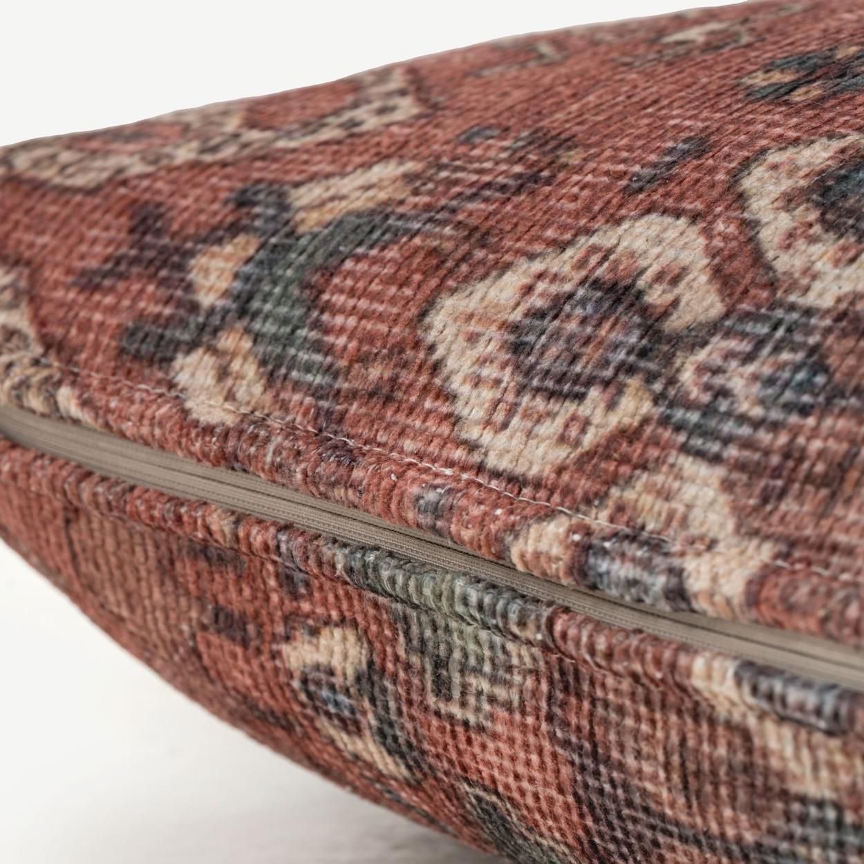 Flatwoven Washable Faro Terra Cushion - 50cm x 50cm