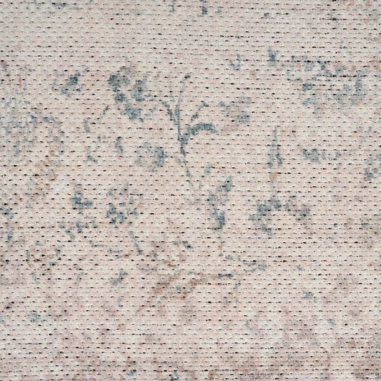 Flatwoven Washable Fleur Beige Rug - 60cm x 110cm
