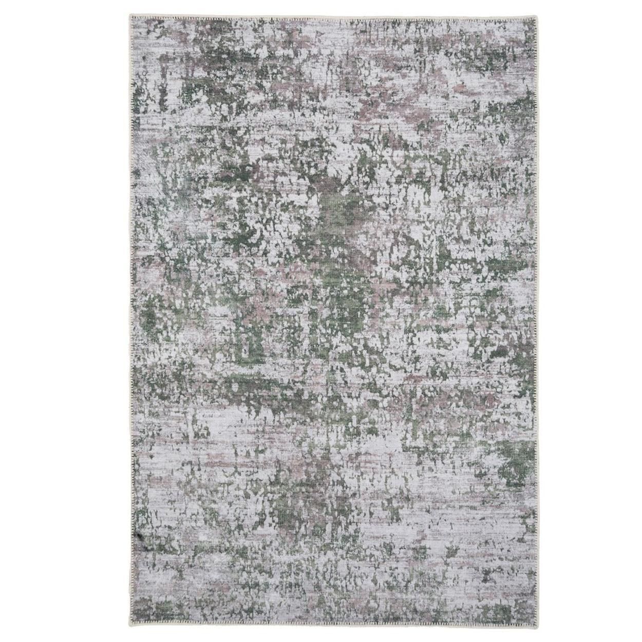 Flatwoven Washable Kale Rug - 190cm x 280cm