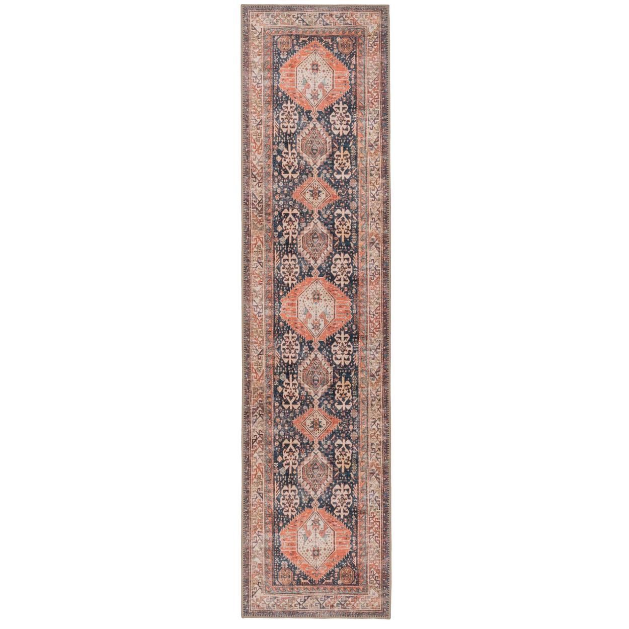 Flatwoven Washable Perla Multi Rug - 80cm x 150cm