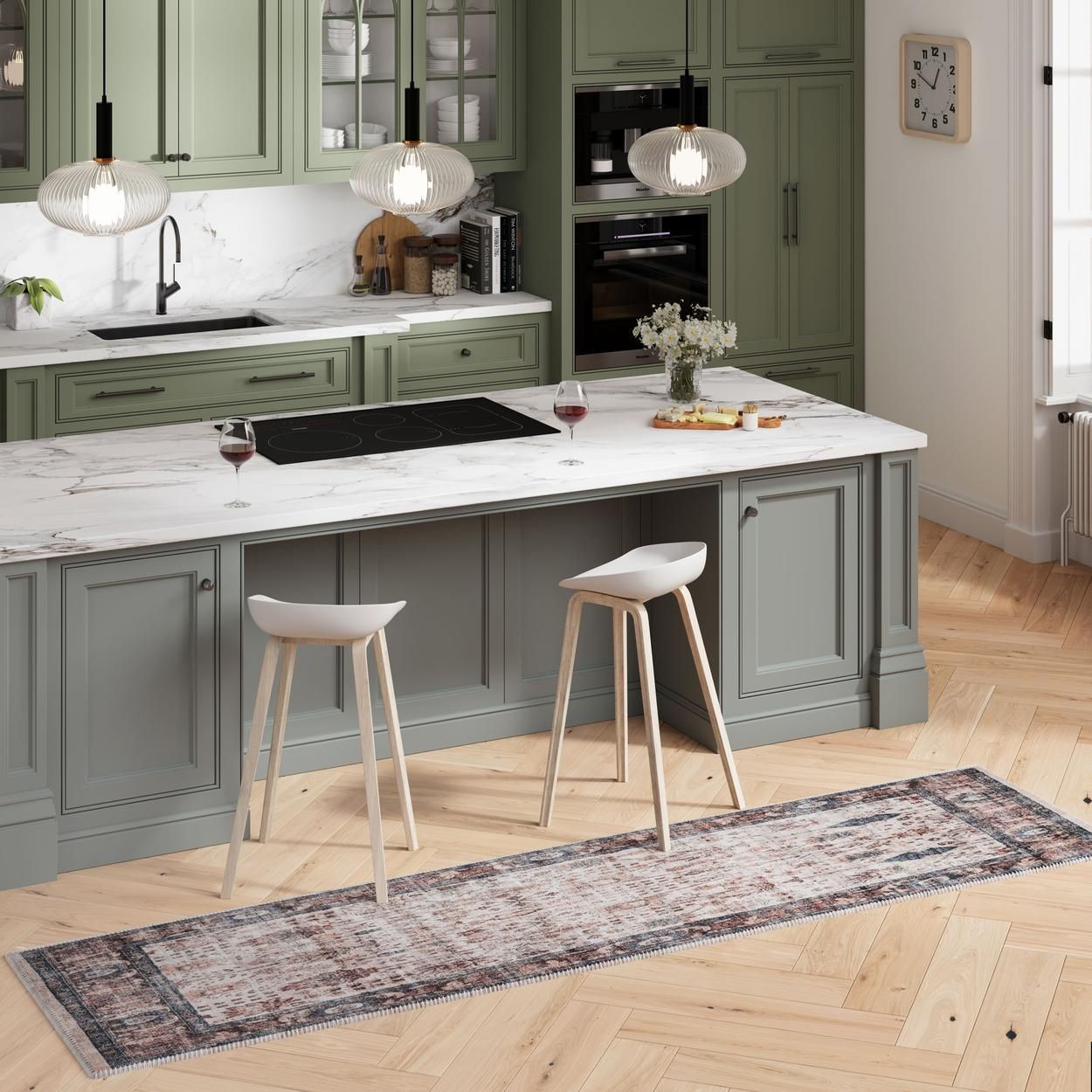 Flatwoven Washable Shannon Runner Rug - 60cm x 240cm
