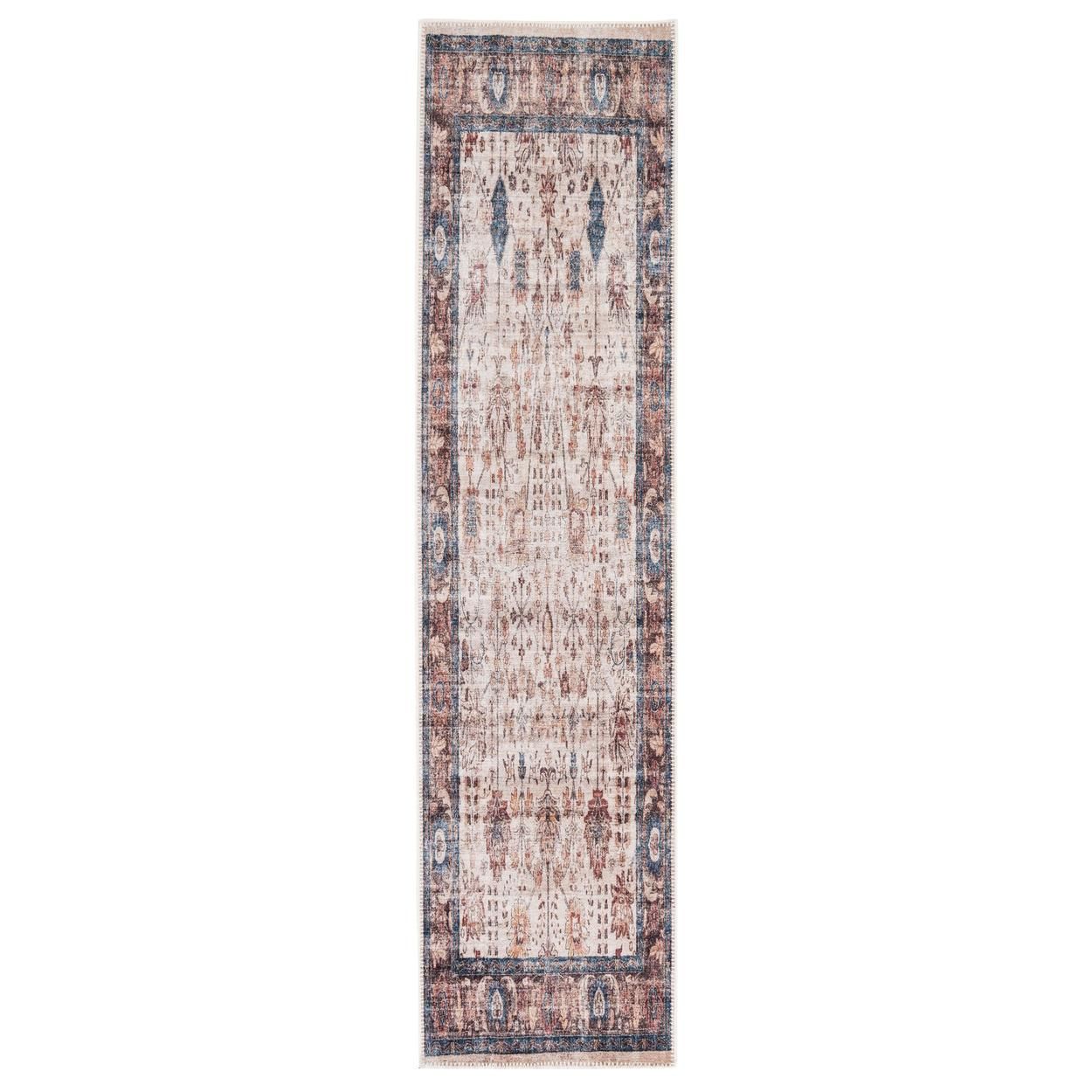 Flatwoven Washable Shannon Runner Rug - 80cm x 300cm