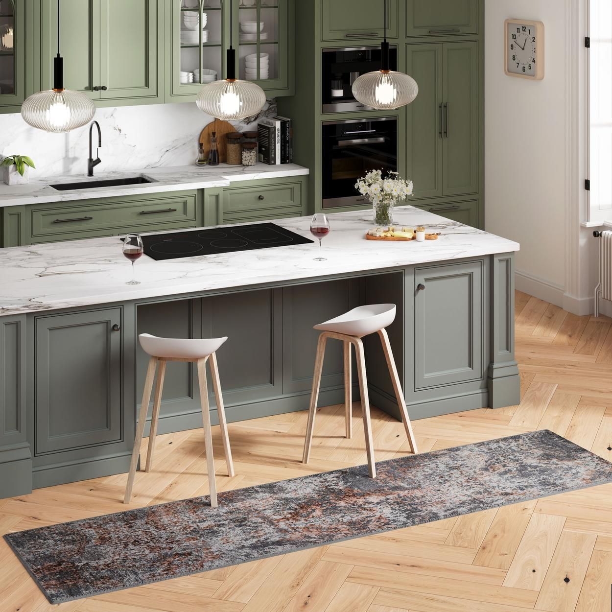 Flatwoven Washable Tobin Runner Rug - 60cm x 240cm