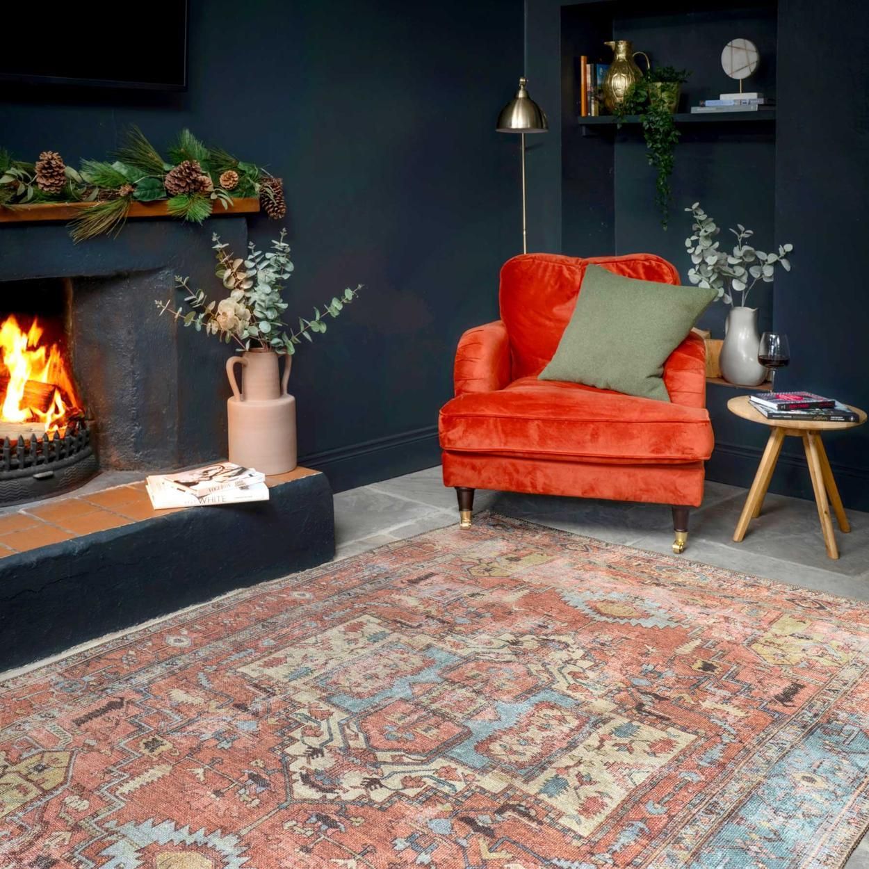 Flatwoven Washable Yana Terra Rug 200Cm X290Cm