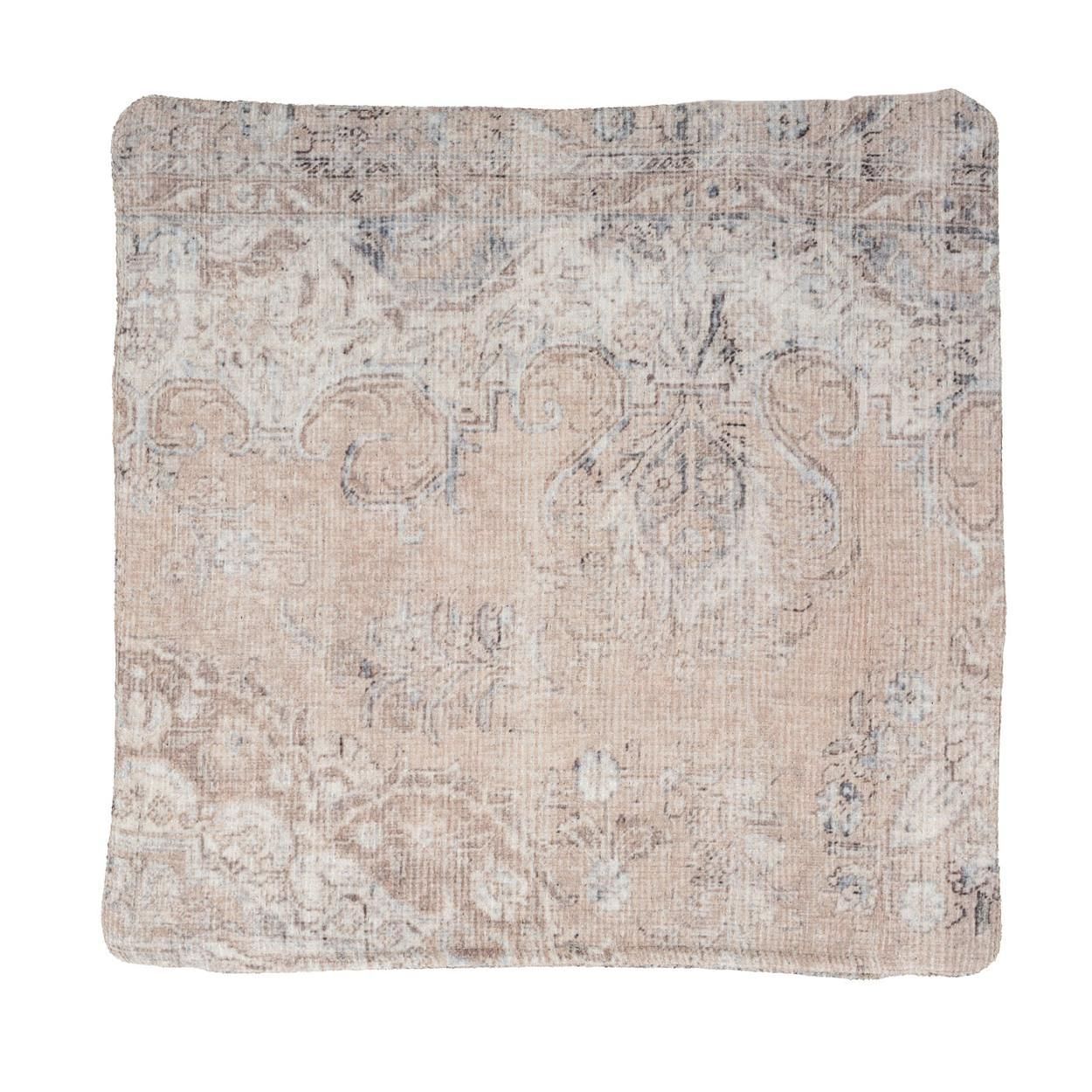 Flatwoven Washable Zoe Beige Cushion 50Cm X50Cm