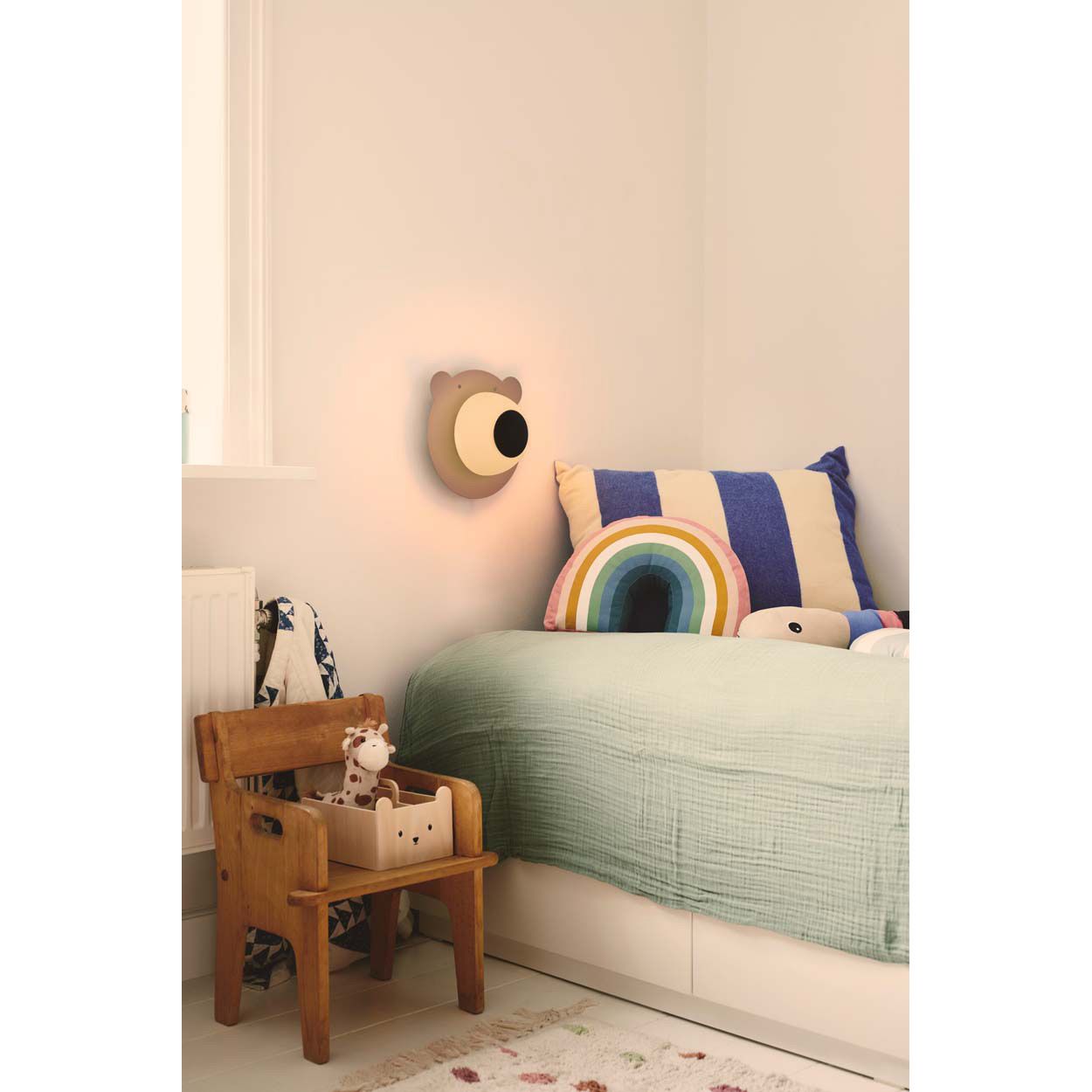 Bruna Bear Wall light Brown