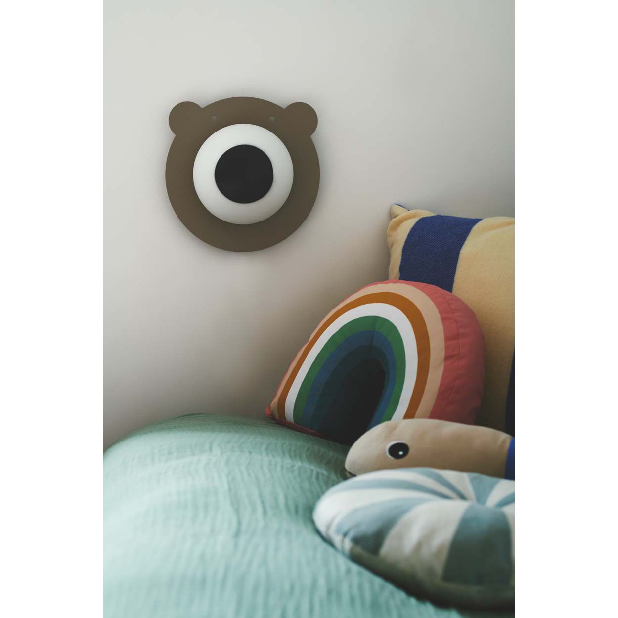 Bruna Bear Wall light Brown