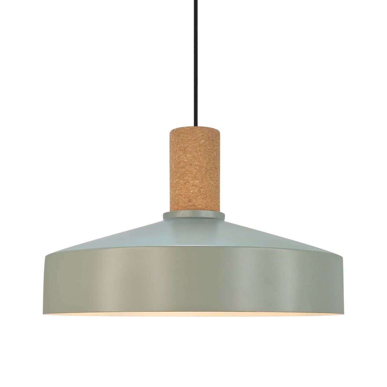 Elvas cork Pendant Dusty green