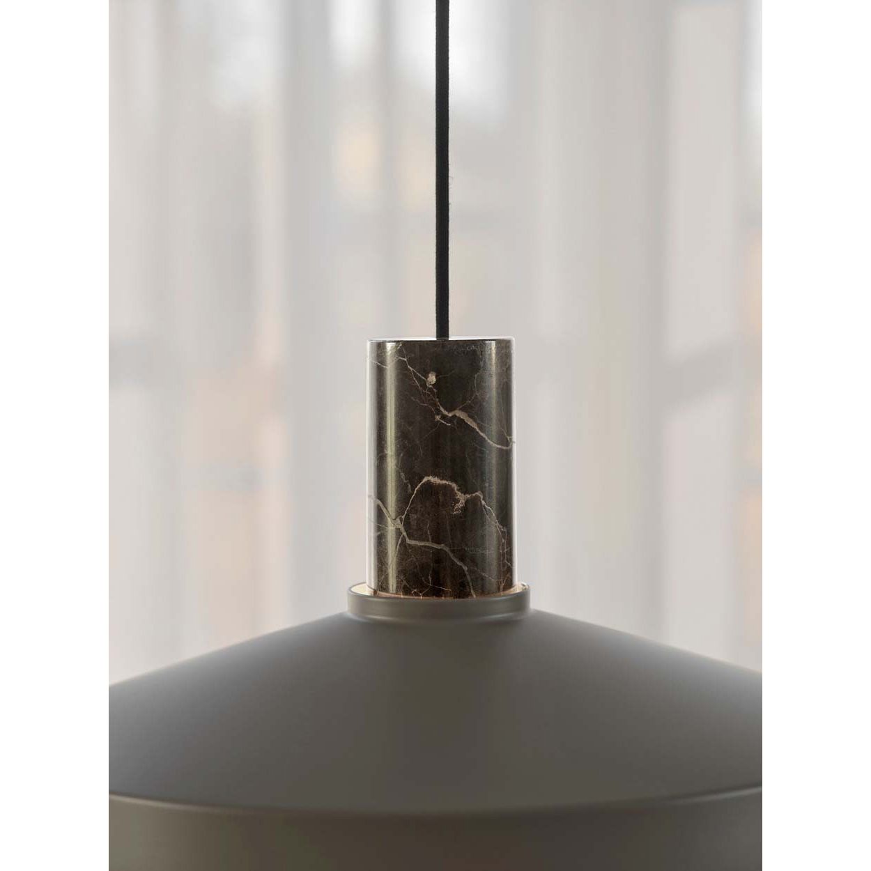 Elvas marble Pendant Light brown