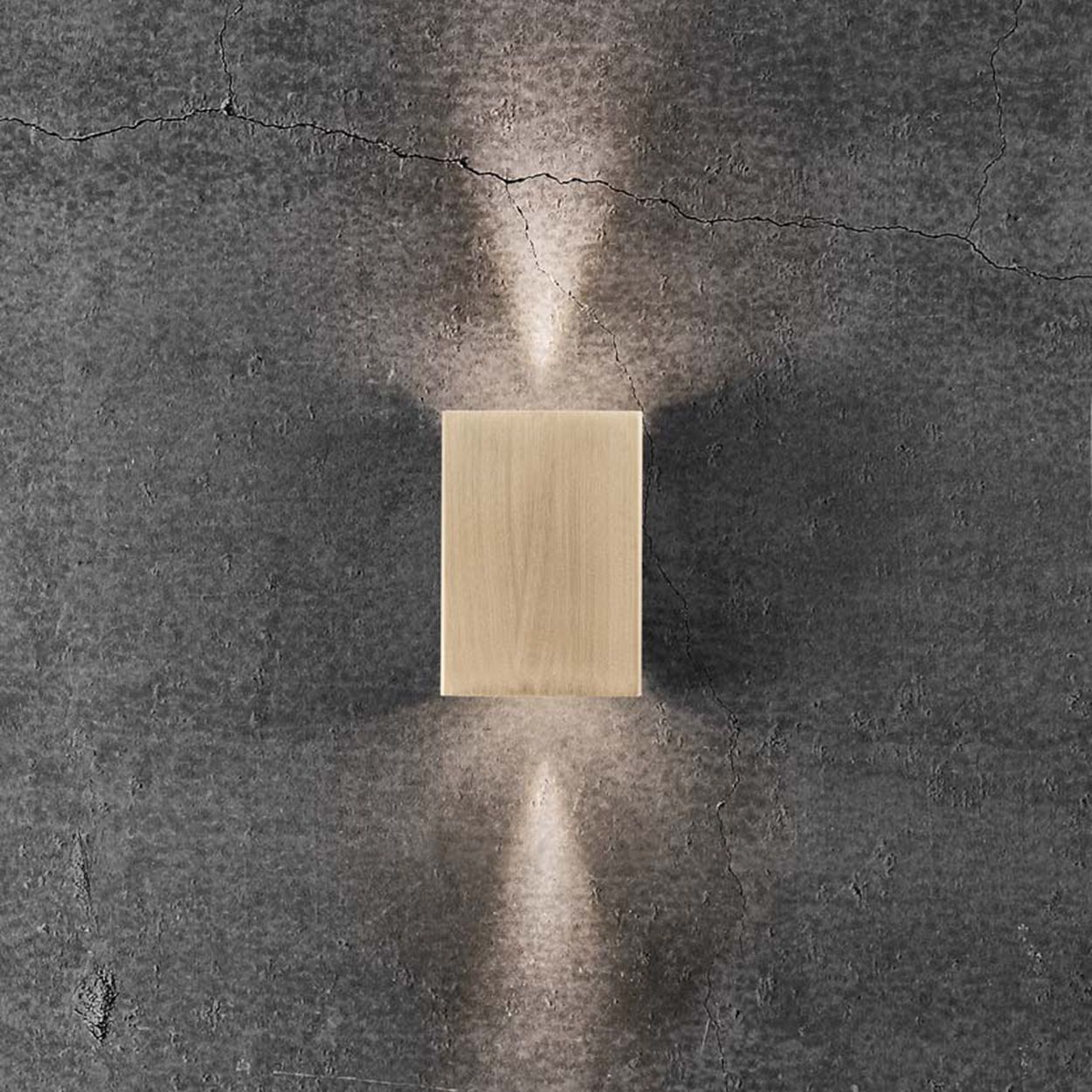 Fold 10 Wall light Brass