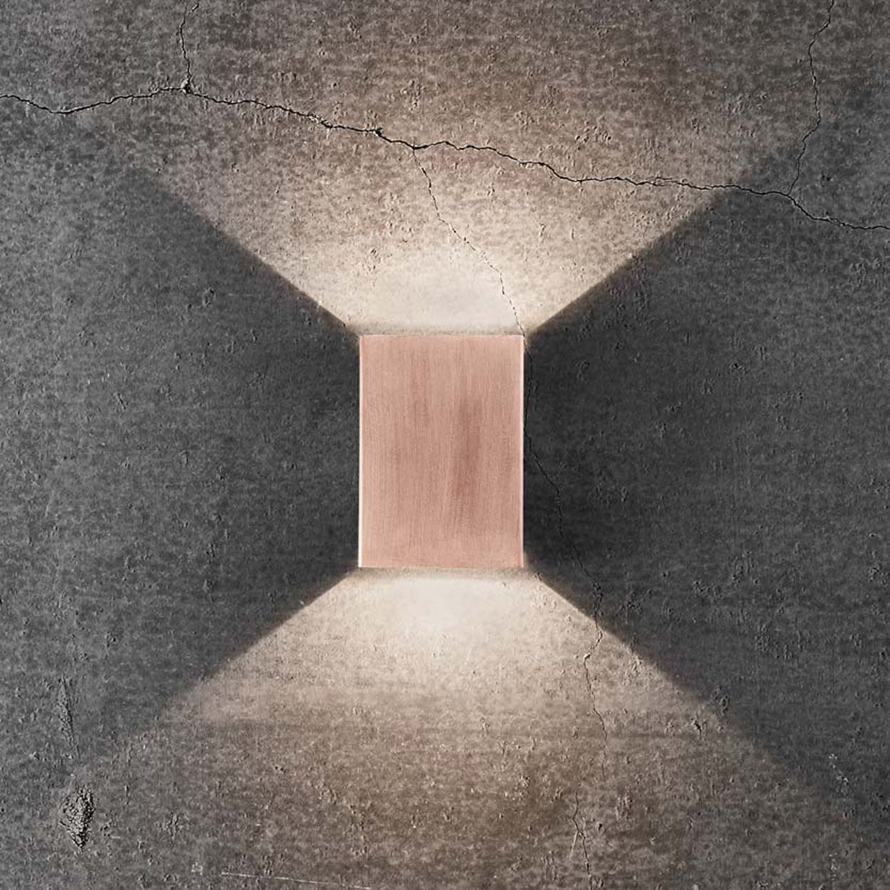 Fold 10 Wall light Copper