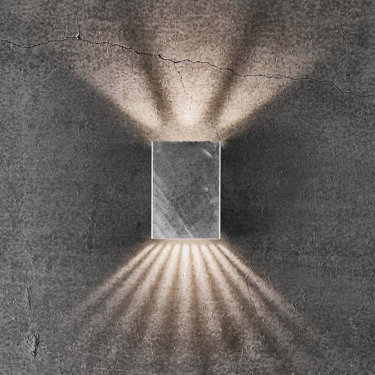 Fold 10 Wall light Galvanized