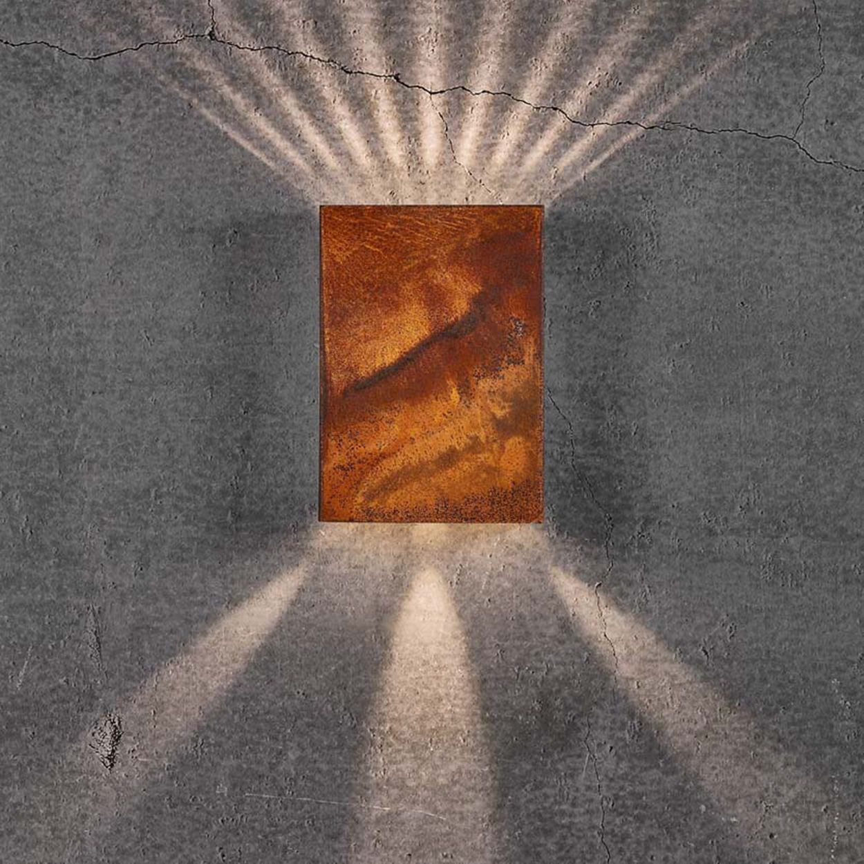 Nordlux Fold 15 Wall light Corten