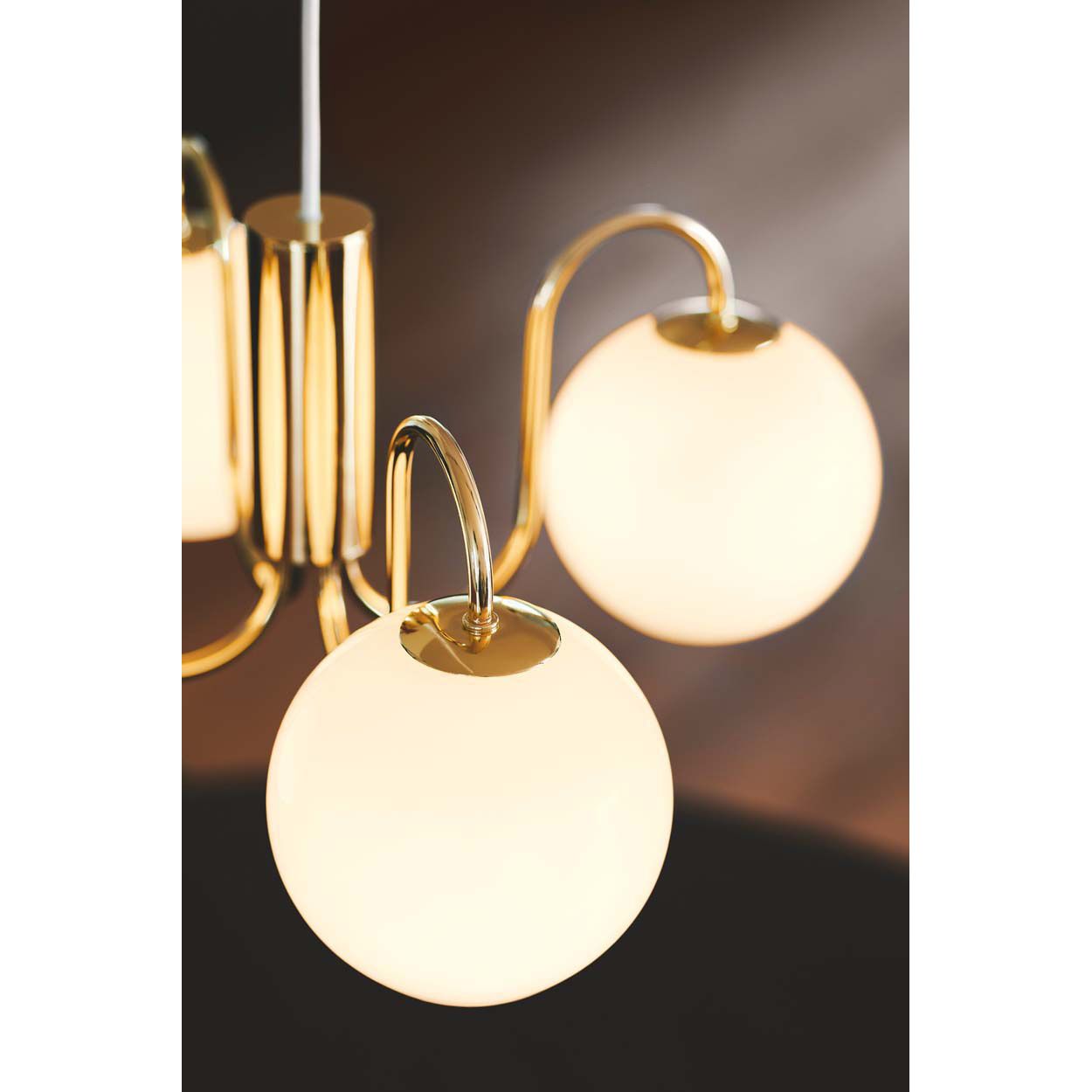 Franca 4 Spot Pendant Brass