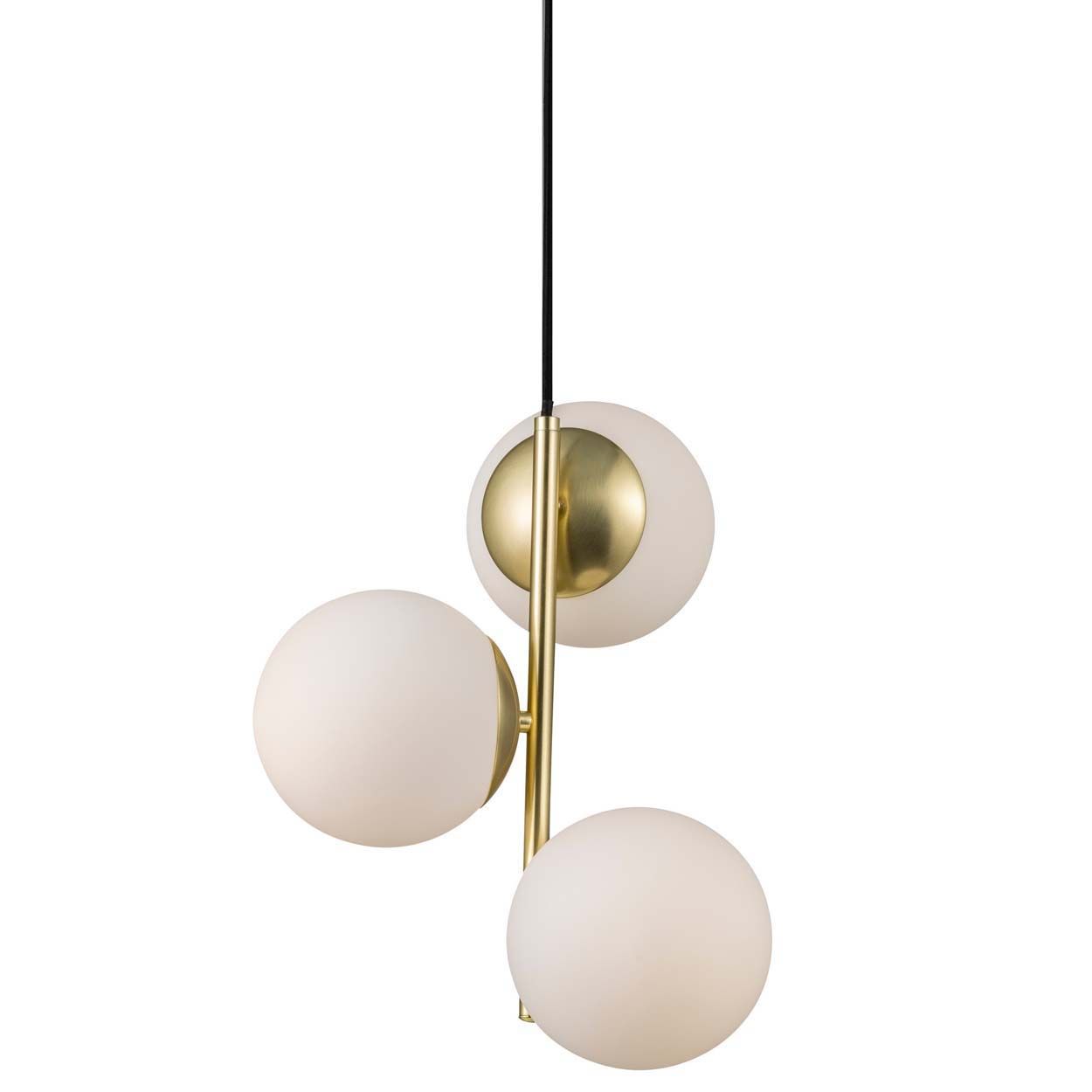 Nordlux Lilly 3 Spot Pendant Brass