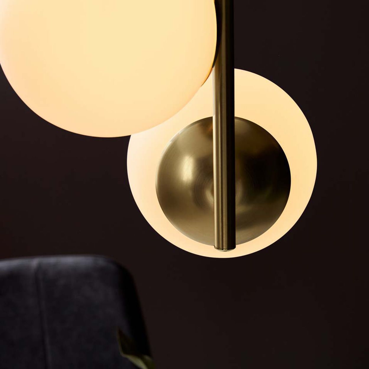 Nordlux Lilly 3 Spot Pendant Brass