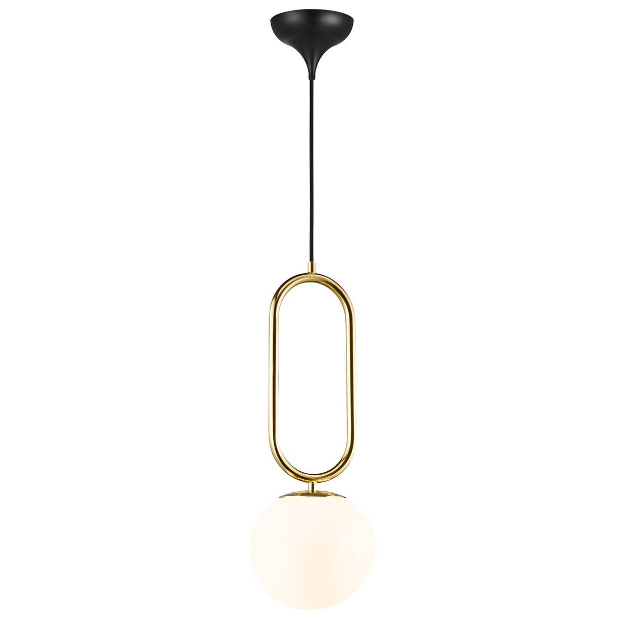 Shapes 27 Pendant Brass