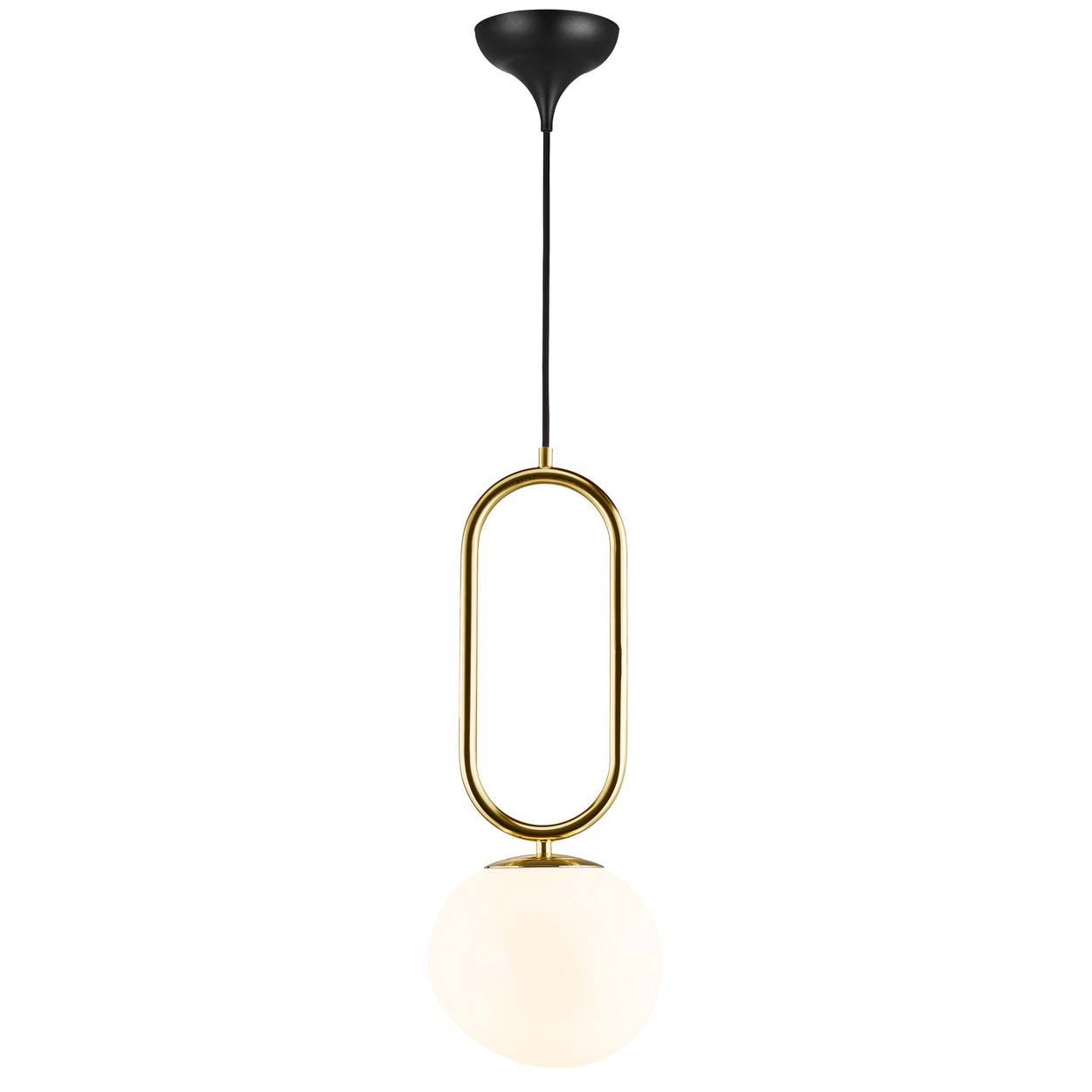 Shapes 27 Pendant Brass