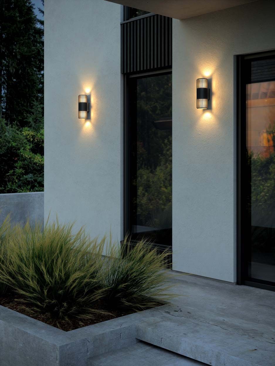 Nordlux Aludra Double Wall light Seaside black