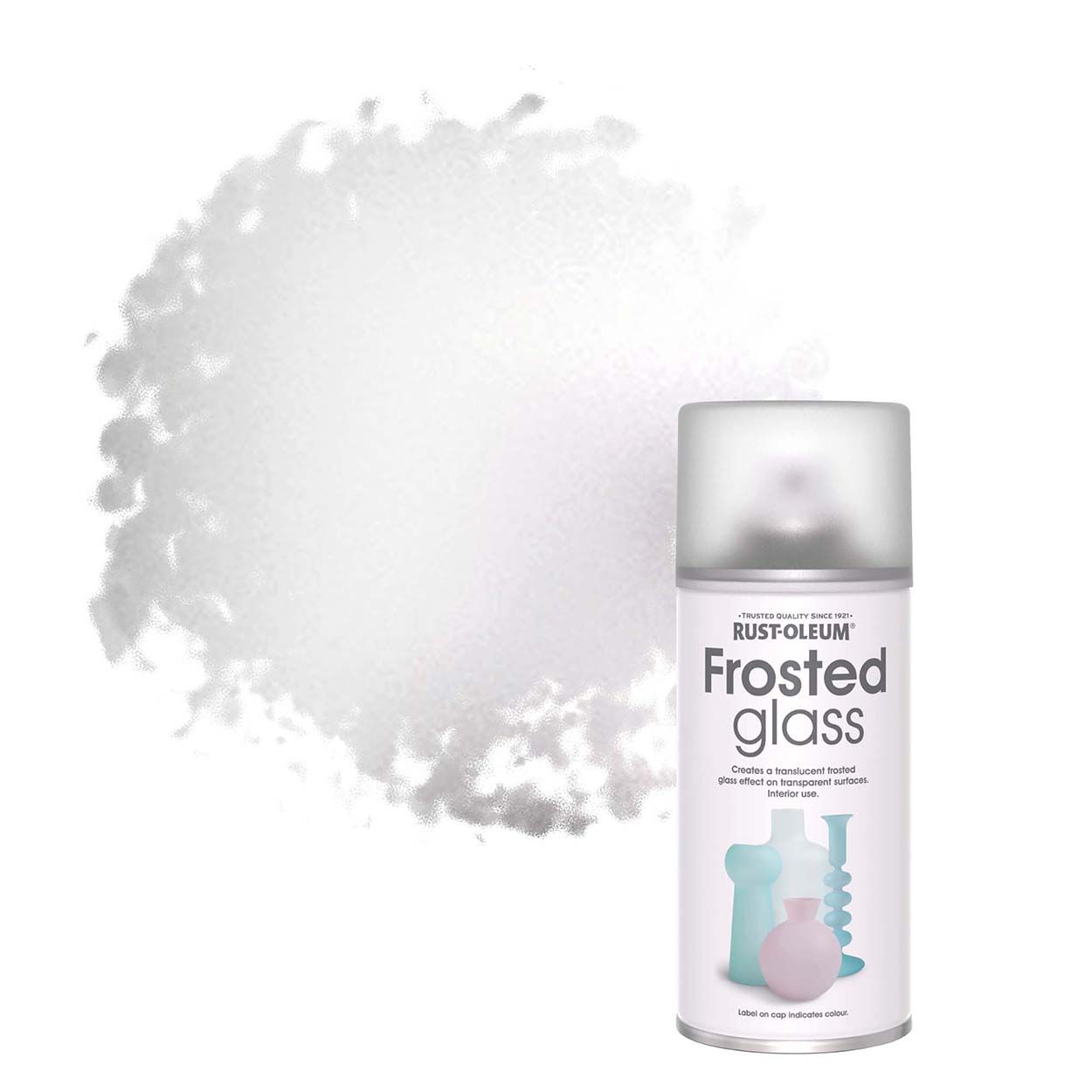 Rust-Oleum Frosted Glass Effect Spray White 150ml