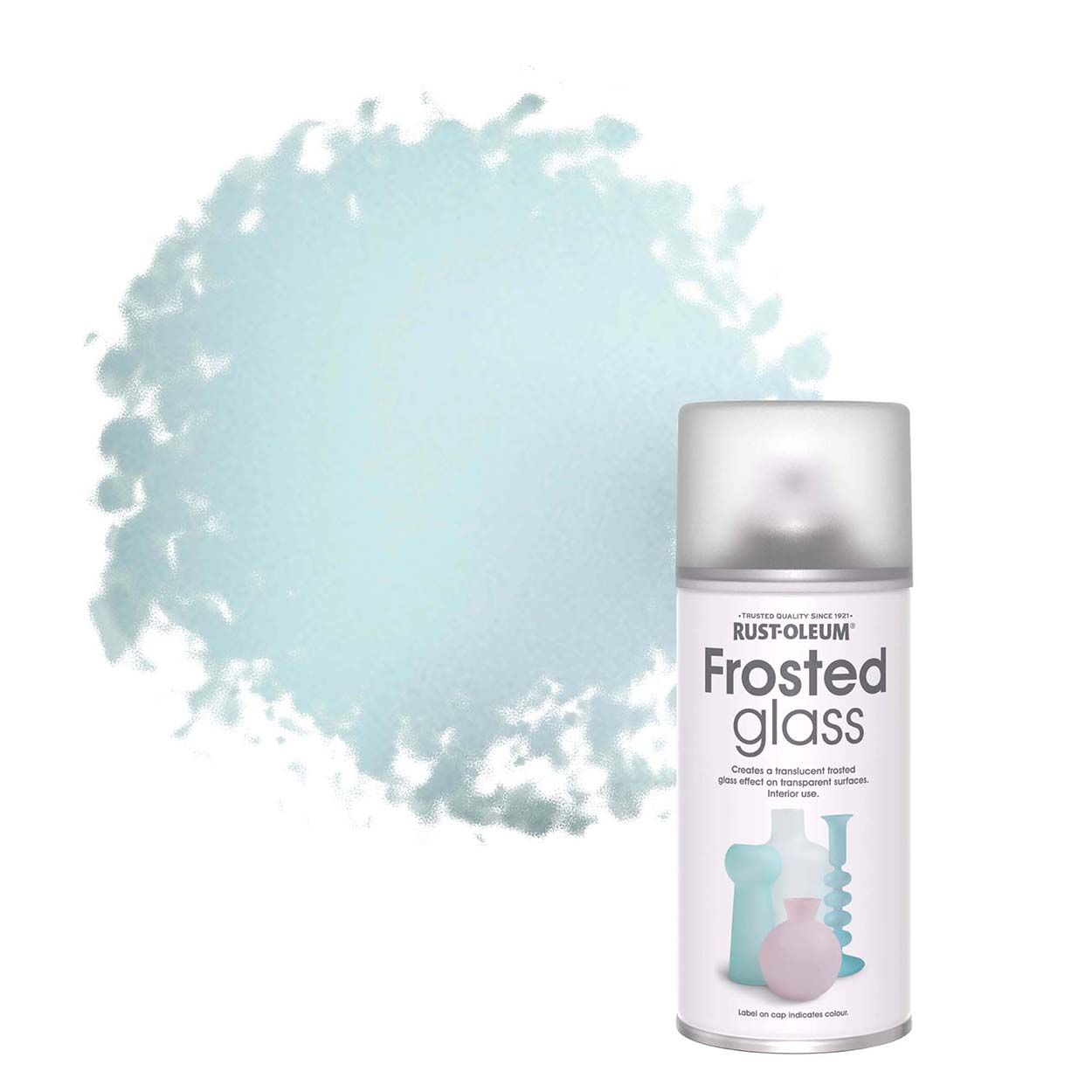 Rust-Oleum Frosted Glass Effect Spray Mint 150ml